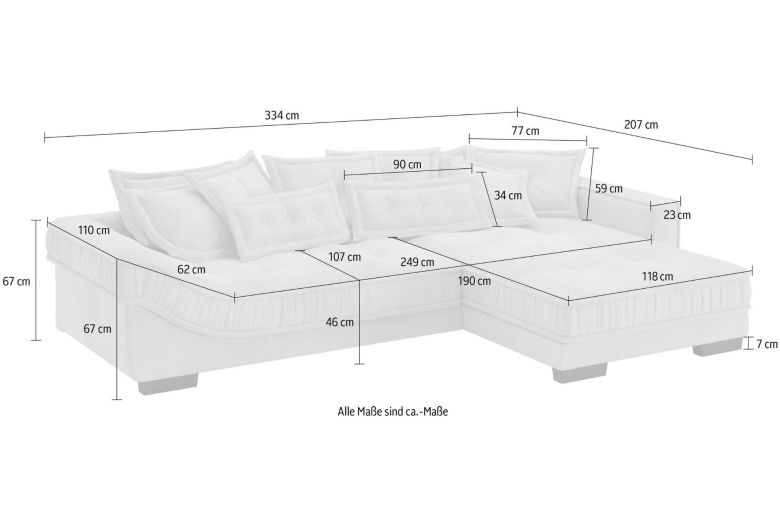 Corner sofa - Diwan