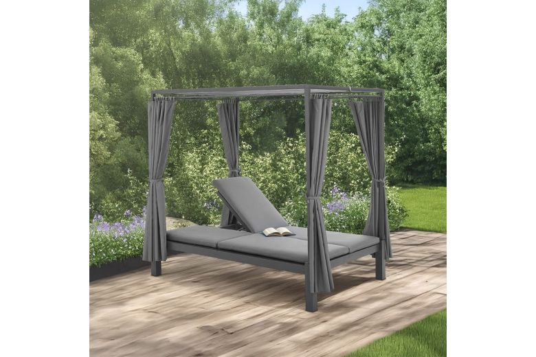 Outdoor Double Sun Lounger - Crete