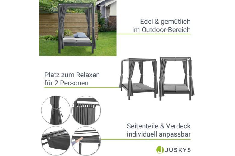 Outdoor Double Sun Lounger - Crete