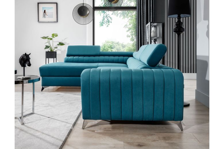 Угловой диван - Laurence (Pаскладной с ящиком для белья) Угловой диван - Laurence (Pаскладной с ящиком для белья)