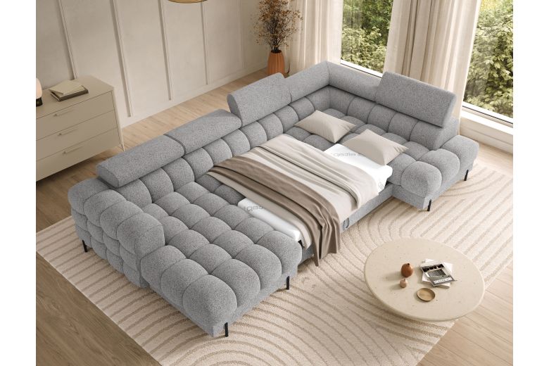 U shape sofa - Feraria (Pull-out bed with storage box) U shape sofa - Feraria (Pull-out bed with storage box)