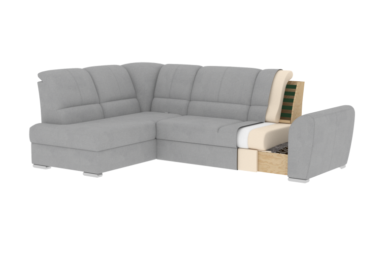 Угловой диван - Siber (Pаскладной с ящиком для белья) Угловой диван - Siber (Pаскладной с ящиком для белья)
