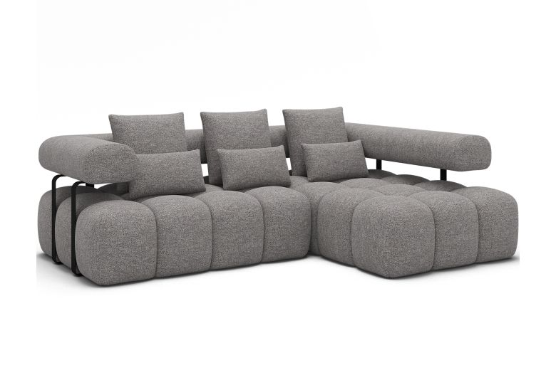 Corner sofa - Levvi (Pull-out bed with storage box)