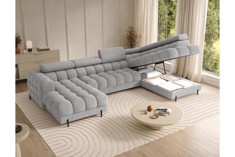 U shape sofa - Feraria (Pull-out bed with storage box) U shape sofa - Feraria (Pull-out bed with storage box)