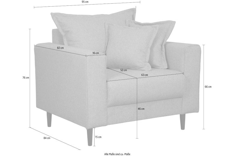 Furniture set 3+2+1 - Veyras