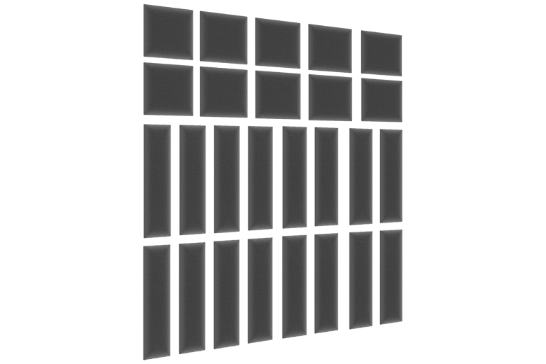 Обитая панель - Quadratta 120x195 upholstered panels set Обитая панель - Quadratta 120x195 upholstered panels set