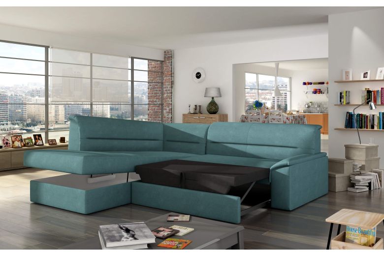 Corner sofa - Elano-P (Pull-out with storage box)