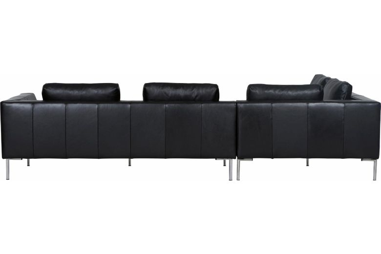 Leather corner sofa - Ellena