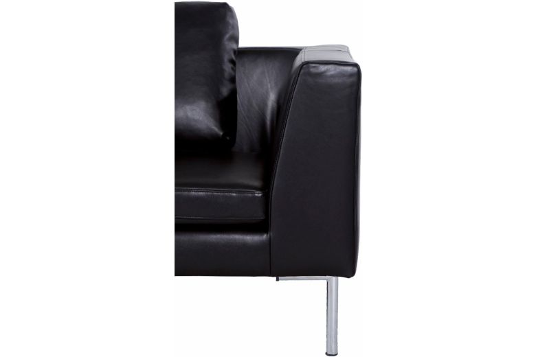 Leather corner sofa - Ellena