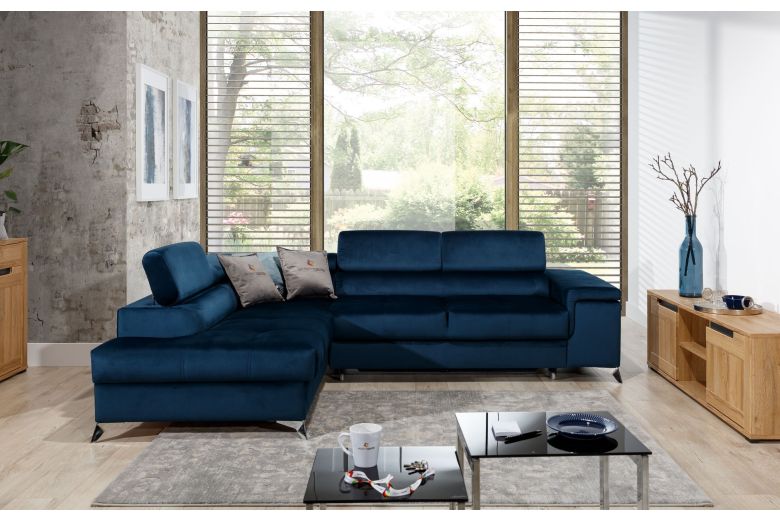 Corner sofa - Eridano (Pull-out with storage box)