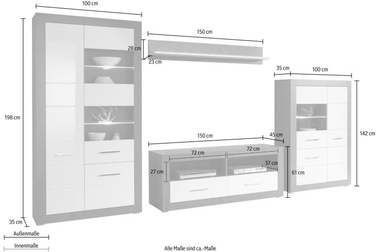 Wall unit - Etero