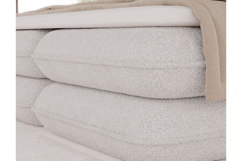 Boxspring bed - Tonila (Pull-out bed with storage box)