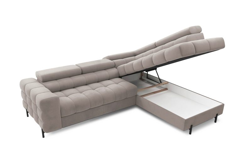 Corner sofa - Ferucce (Pull-out bed with storage box) Corner sofa - Ferucce (Pull-out bed with storage box)