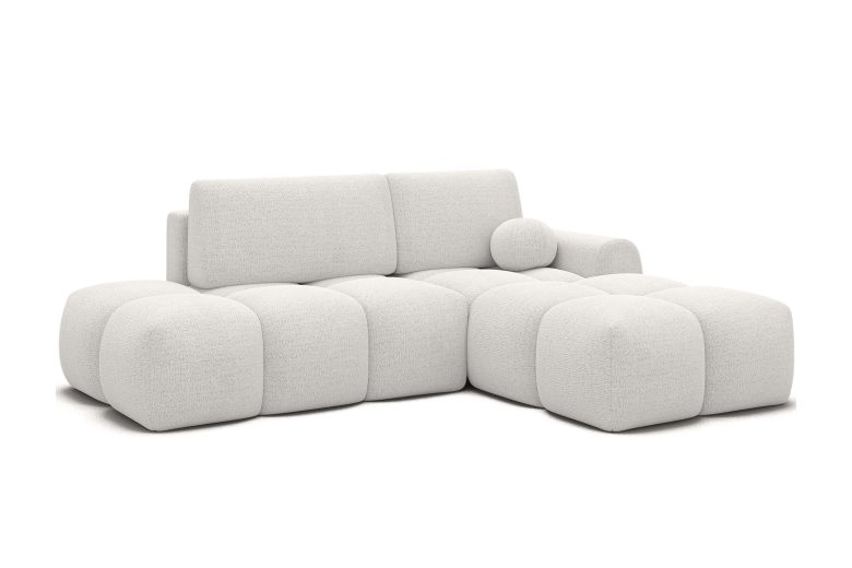Corner sofa - Vittario (Pull-out bed with storage box)