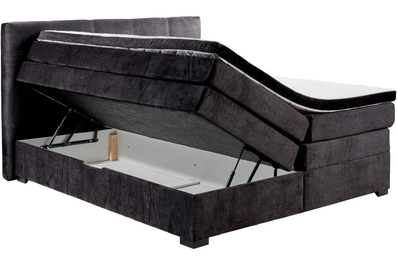 Boxspring bed 180x200 - Fanes (With storage box) Boxspring bed 180x200 - Fanes (With storage box)