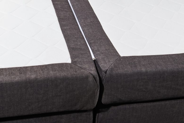 Boxspring bed 180x200 - Fanes (With storage box)