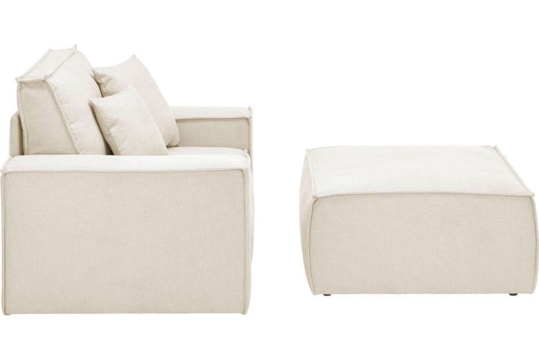 Chair - Finnley with a footstool