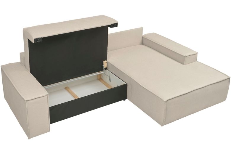 Corner sofa - Sherwood (Pull-out bed with storage box)
