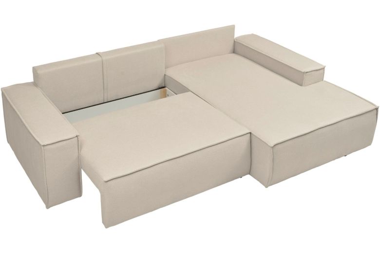 Corner sofa - Sherwood (Pull-out bed with storage box)