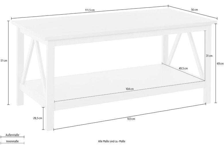 Coffee table - Fonville