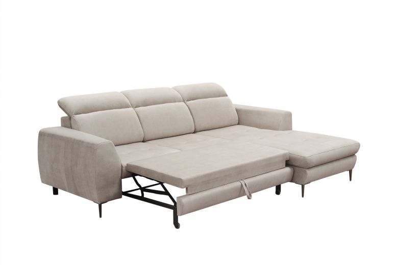 Corner sofa - Forte (Pull-out bed with storage box)