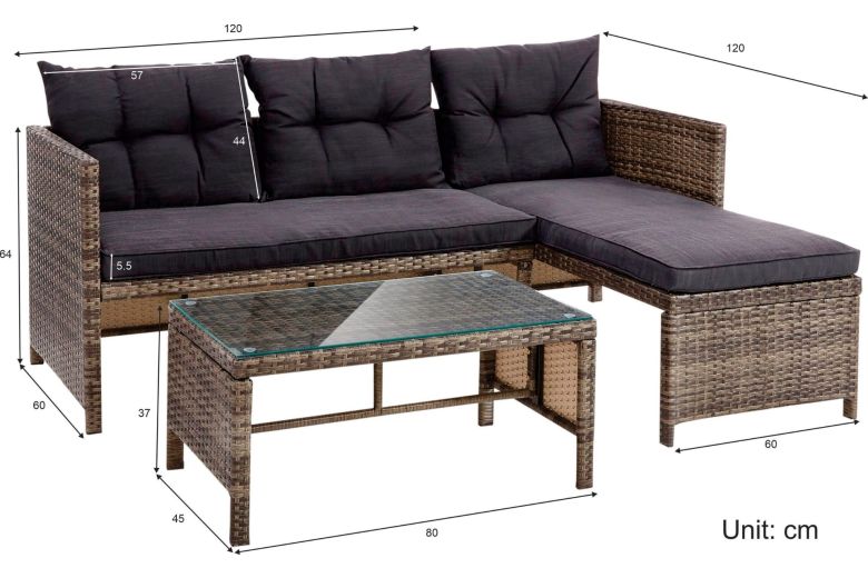 Outdoor Lounge Set - Cadiz