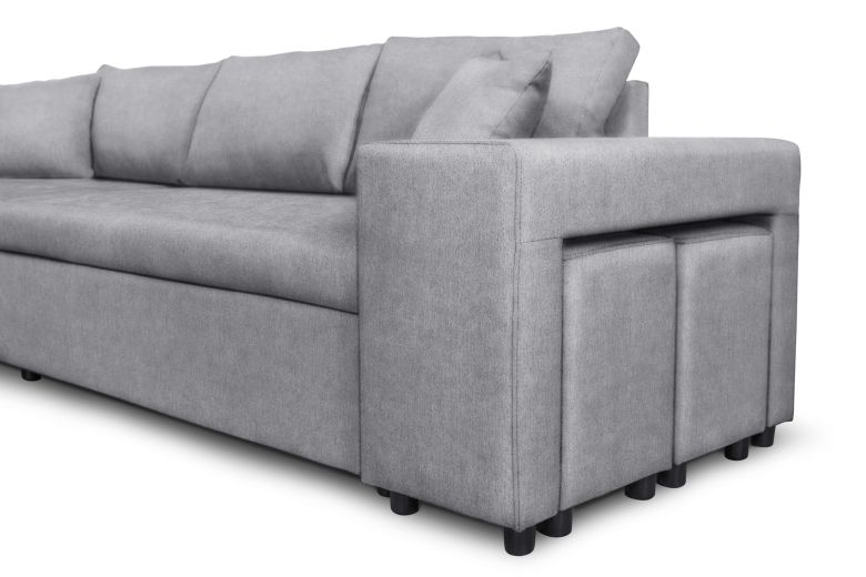 Corner sofa - Golf Plus (Pull-out bed with storage box)