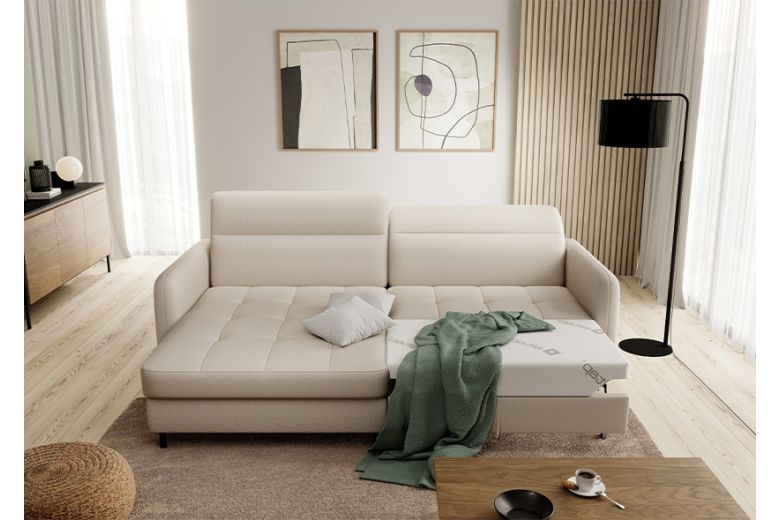 Corner sofa - Gomsi (Pull-out bed with storage box)