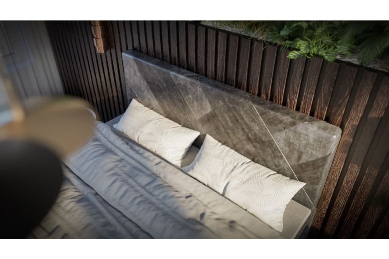 Boxspring bed 180x200 - Grand (With storage box)