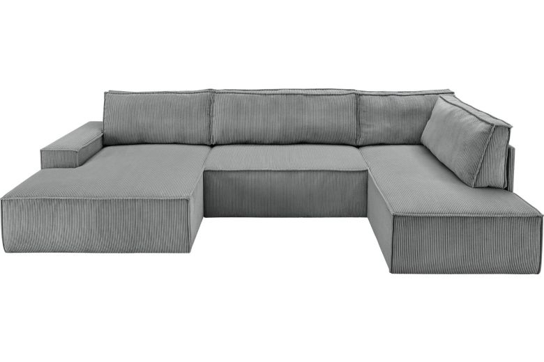 U shape sofa - Sherwood (Pull-out bed with storage box)