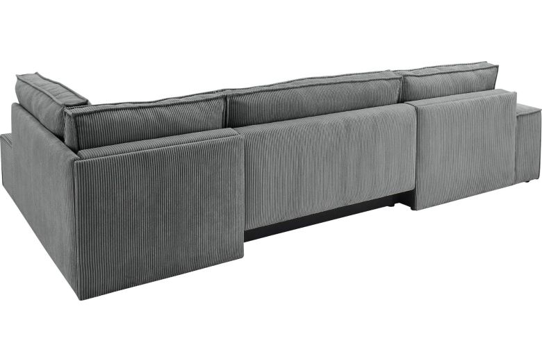 U shape sofa - Sherwood (Pull-out bed with storage box)