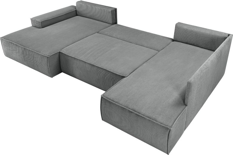 U shape sofa - Sherwood (Pull-out bed with storage box)