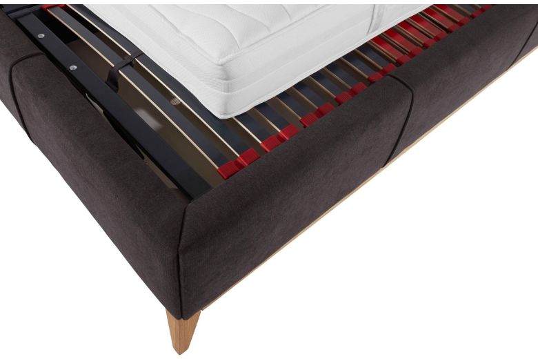 Upholstered bed 180x200 - Jupiter (With storage box)