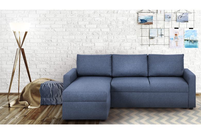 Corner sofa - Sacramento (Pull-out with storage box)