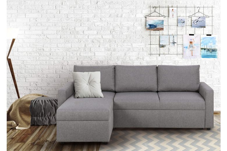 Corner sofa - Sacramento (Pull-out with storage box)