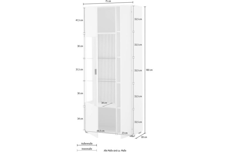 Display case - Hudson