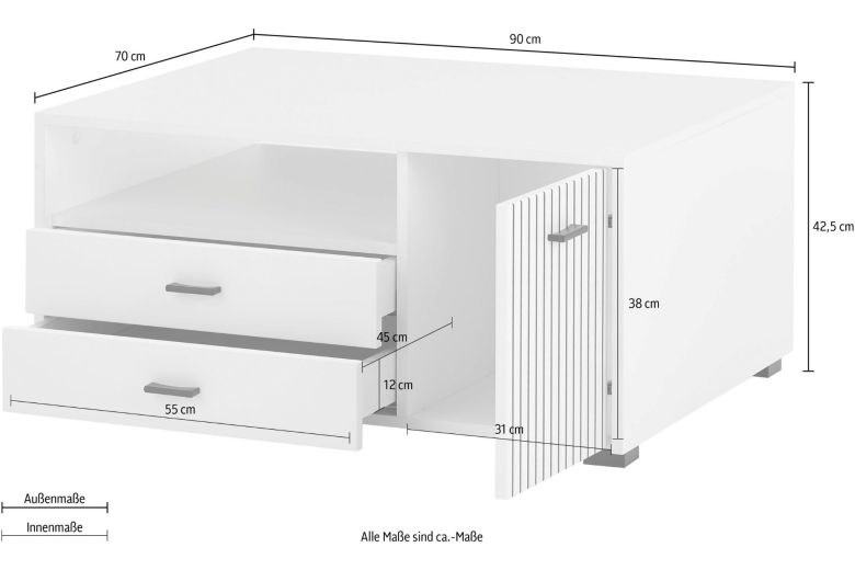 Coffee table - Hudson