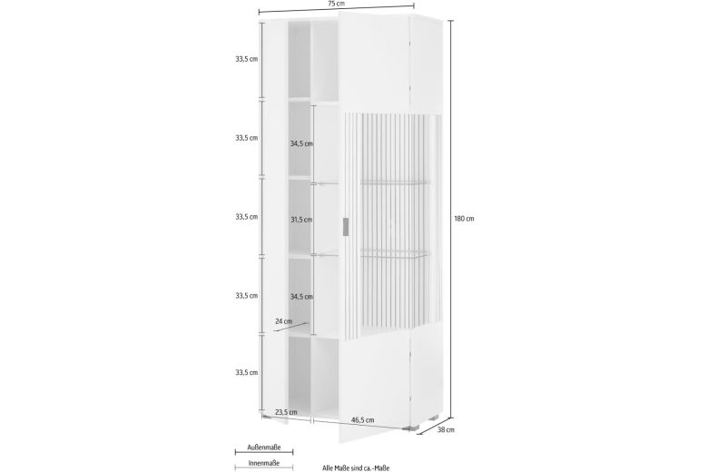 Display case - Hudson