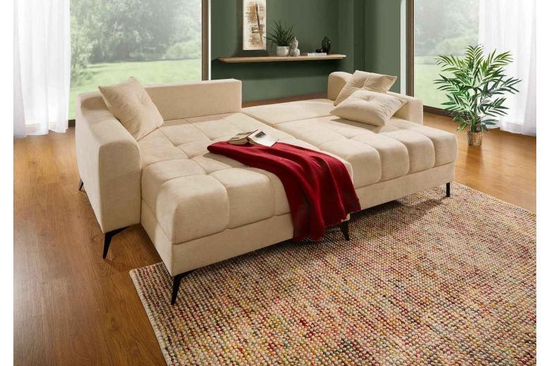 Corner sofa - Ida (Pull-out with storage box)