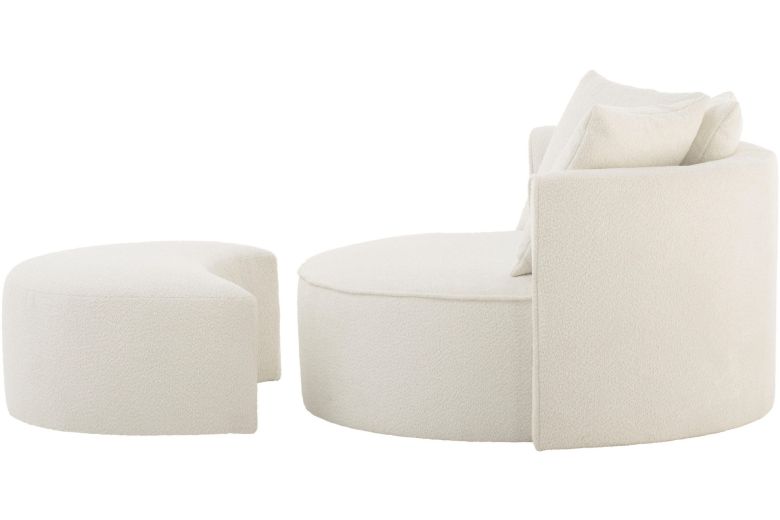 Креслo - Isalie Love Chair with footstool