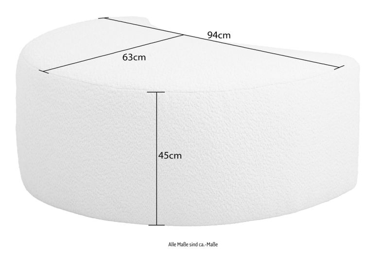 Chair - Isalie Love Chair with footstool