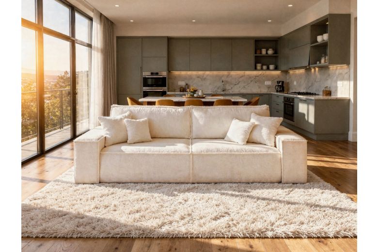 3-местный диван - Ivo (Pаскладной с ящиком для белья)