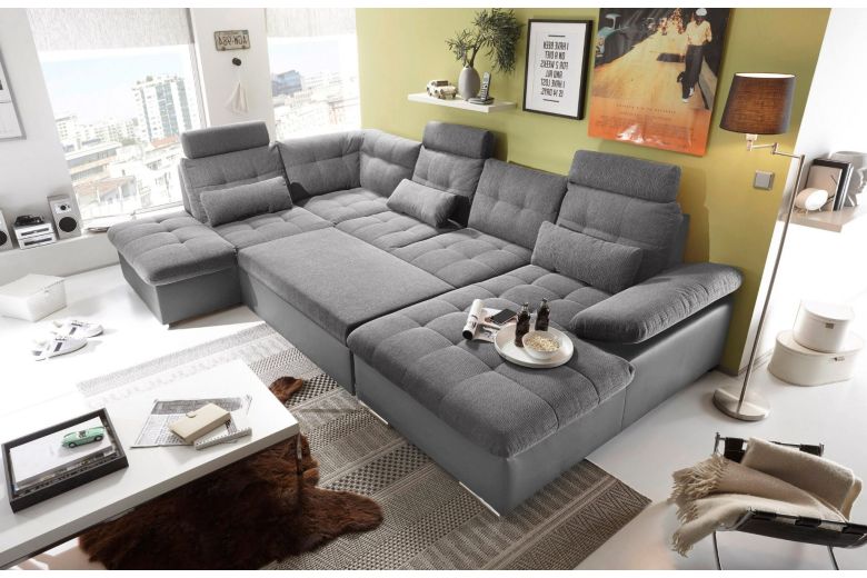 U shape sofa - Jakarta (Pull-out bed with storage box) U shape sofa - Jakarta (Pull-out bed with storage box)