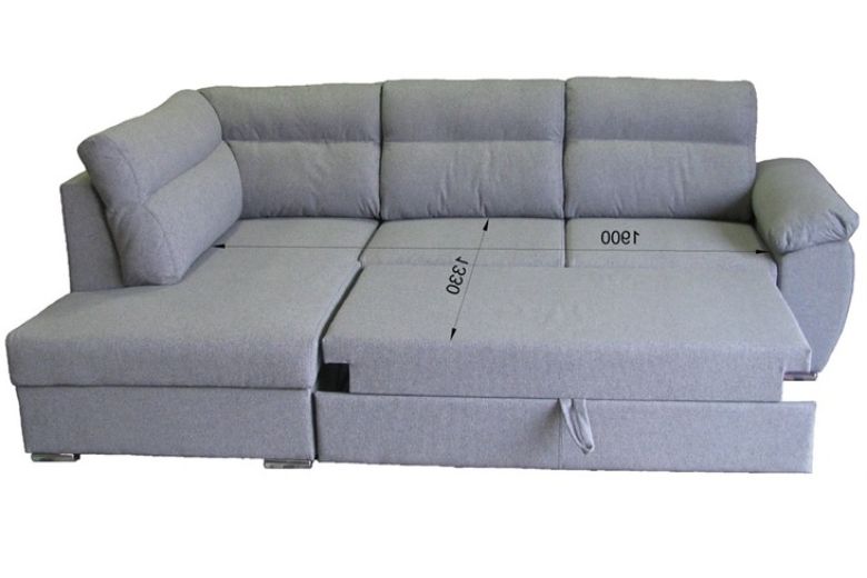 Corner sofa - Kendal III (Pull-out bed with storage box)
