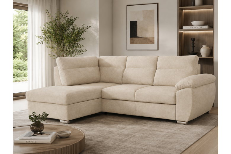 Corner sofa - Kendal III (Pull-out bed with storage box)