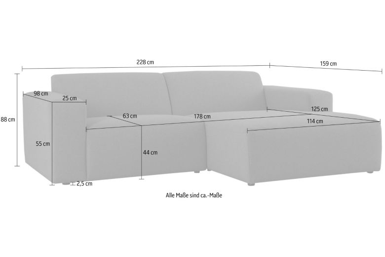 Corner sofa - Koa