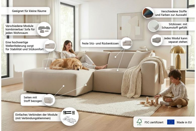 Corner sofa - Koa