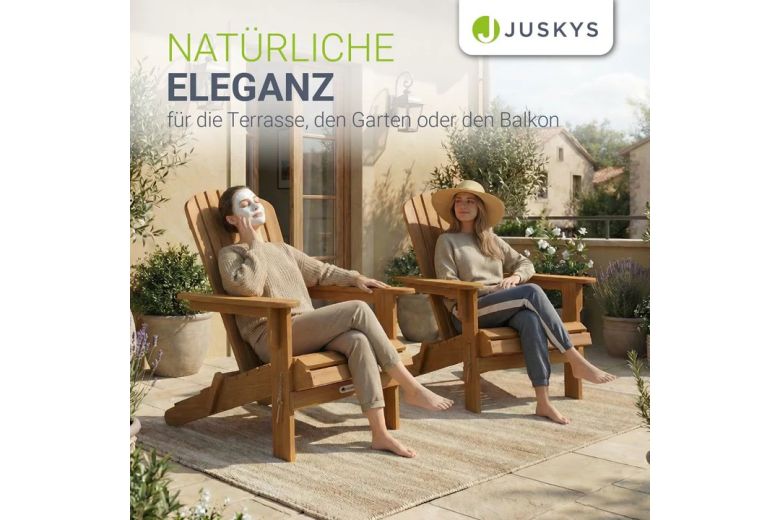 Outdoor Recliner Chair - Korfu (Acacia wood)
