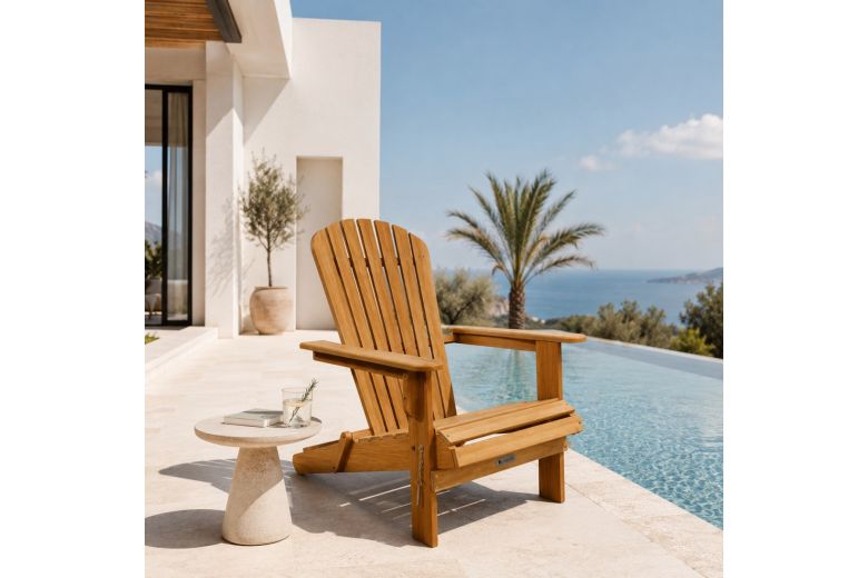 Outdoor Recliner Chair - Korfu (Acacia wood)