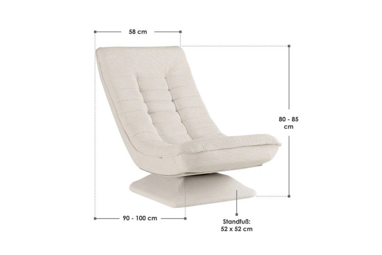 Πολυθρόνα χαλάρωσης - Relaxing chair Korsika 360°